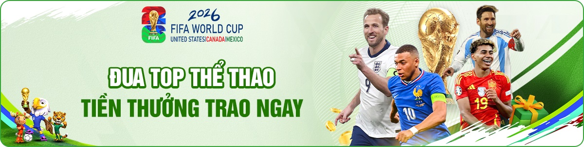Ưu đãi đang diễn ra mùa WC2026 OK9